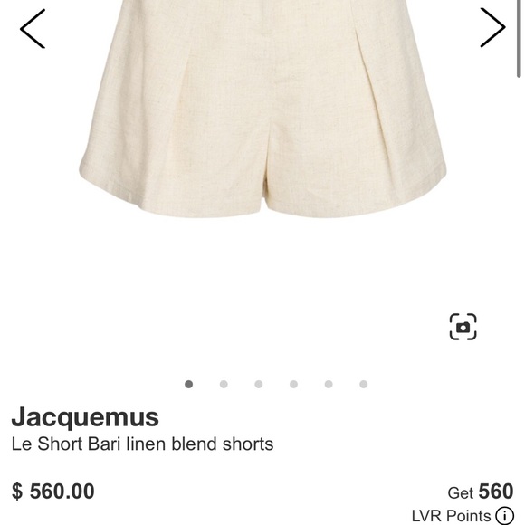 NWT Jacquemus Le Short Bari linen blend shorts - Picture 3 of 9